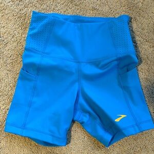 Royal Blue Brooks Running shorts 5" inseam